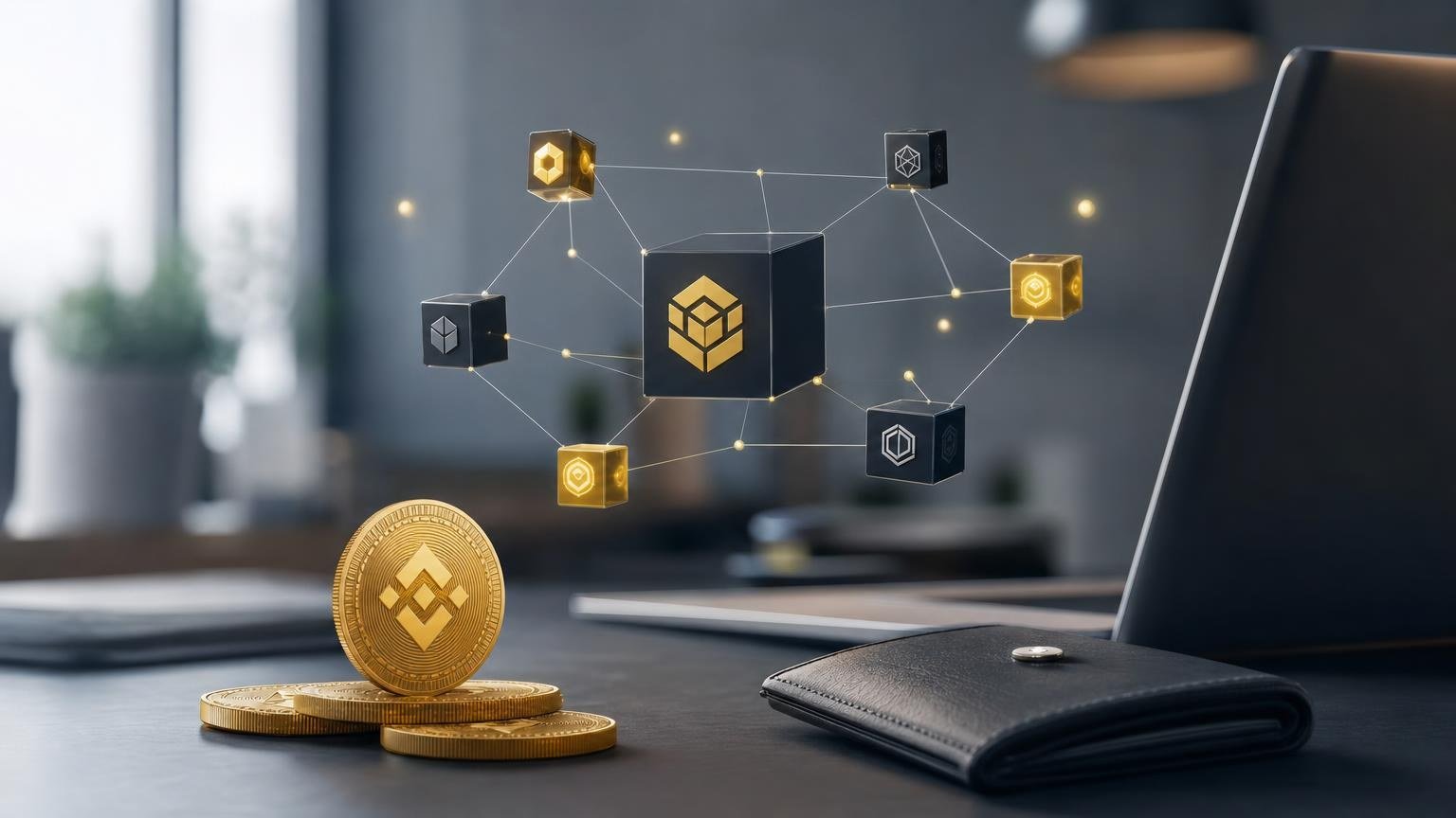 A beginner checks the BNB Smart Chain network, token contract address, and recipient details before exchanging BNB or a BEP-20 token